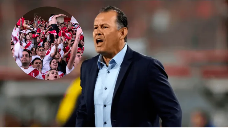 Hinchada peruana encaró a Juan Reynoso por juego extremadamente defensivo