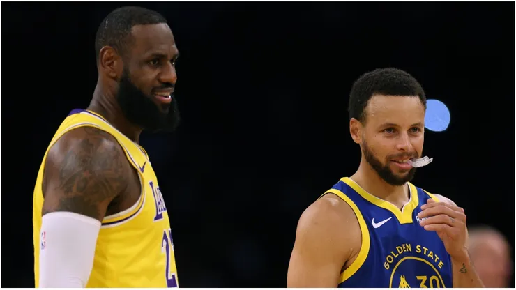 LeBron James y Stephen Curry