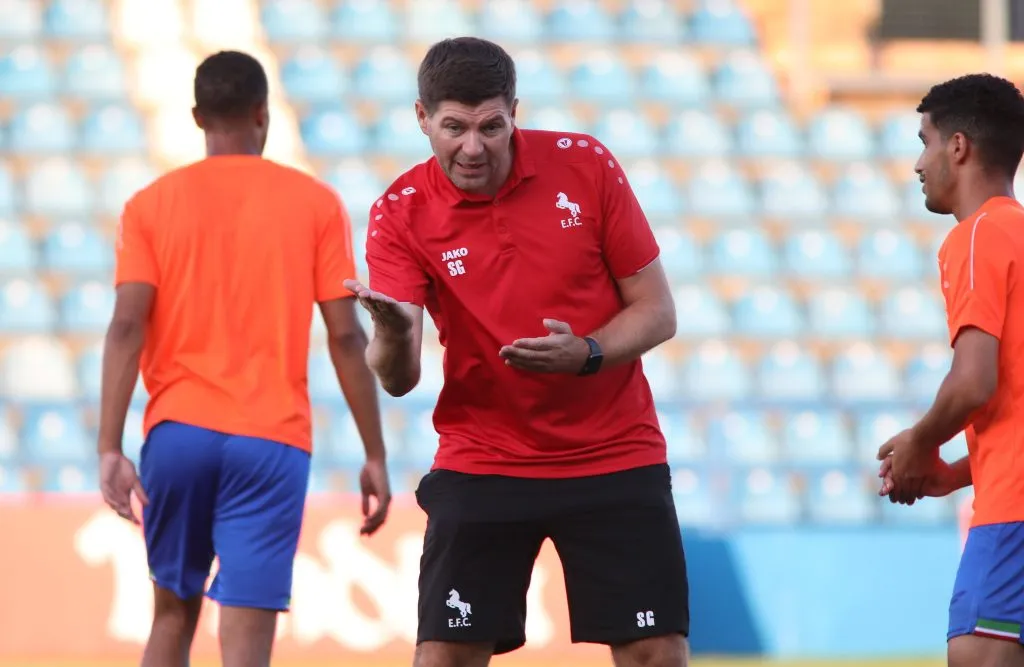 Steven Gerrard, el DT de Al-Ettifaq. (Foto: Imago)