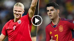 Noruega vs. España por las Eliminatorias.