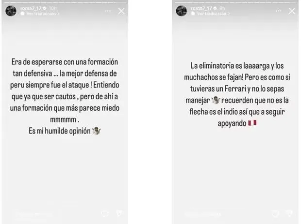 Reimond Manco cargó contra el estilo de juego de Juan Reynoso. (Foto: Instagram).