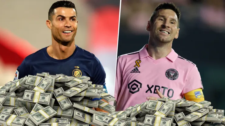 Cristiano Ronaldo duplica en ingresos a Messi.