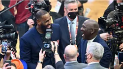 LeBron James y Michael Jordan