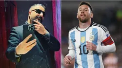 Álvaro Morales vs. Lionel Messi.