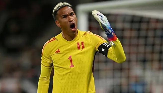 Gallese, portero de Perú. (Foto: IMAGO)
