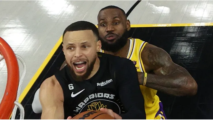Stephen Curry y LeBron James.