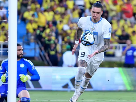 Darwin Núñez salva a Uruguay con agónico empate (VIDEO)