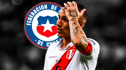 Perú vs Chile: Paolo Guerrero recibió crítica.