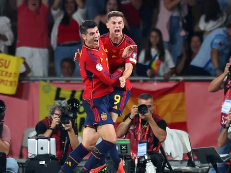 ¡Apareció Morata! Gol clave para destrabar el partido contra Escocia