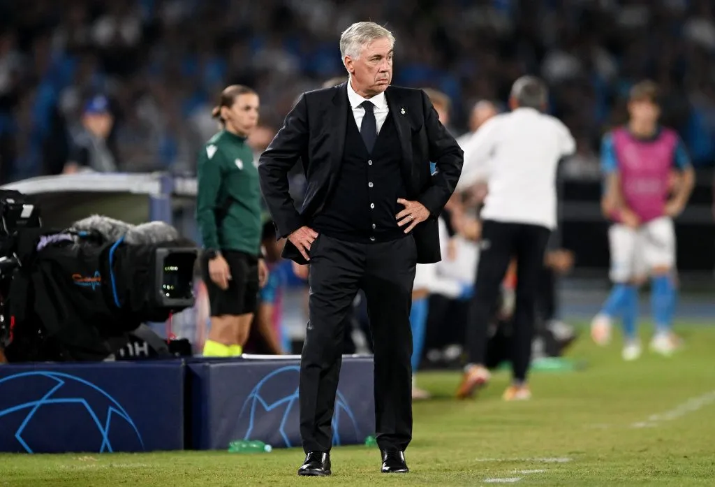 Carlo Ancelotti ganó dos Champions League con el Real Madrid. Getty Images.
