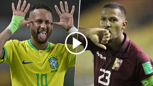 Brasil vs. Venezuela por las Eliminatorias.