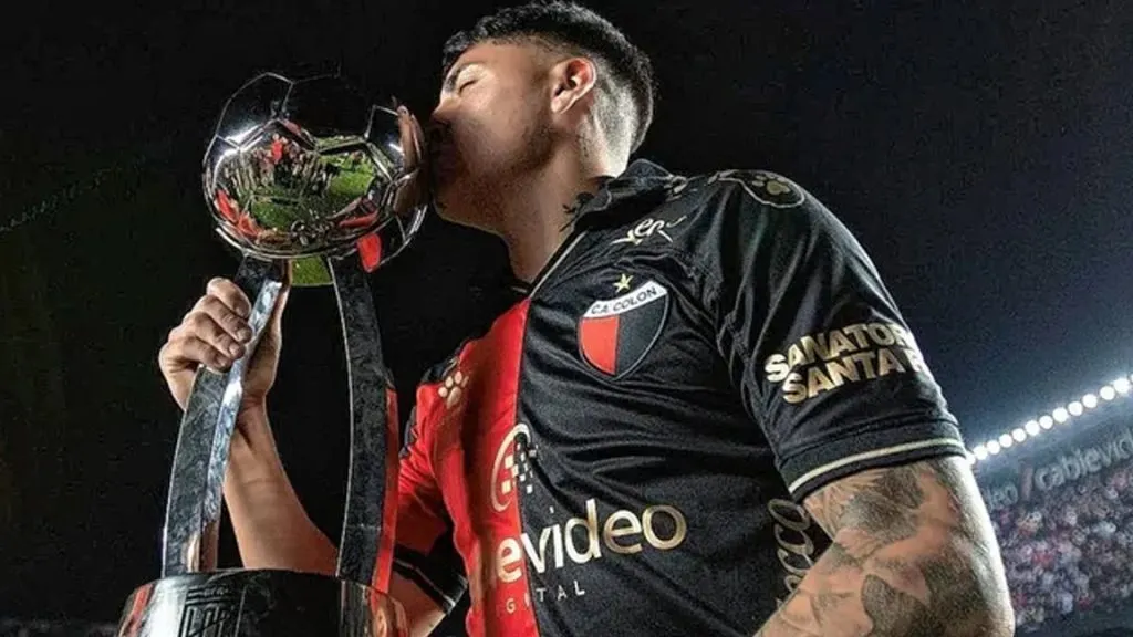 Facundo Farías fue artífice del primer título en la historia para Colón de Santa Fé.