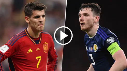 España vs. Escocia por las Eliminatorias para la EURO.