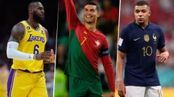 Cristiano Ronaldo, Mbappé y LeBron James, protagonistas de los eventos del fin de semana.