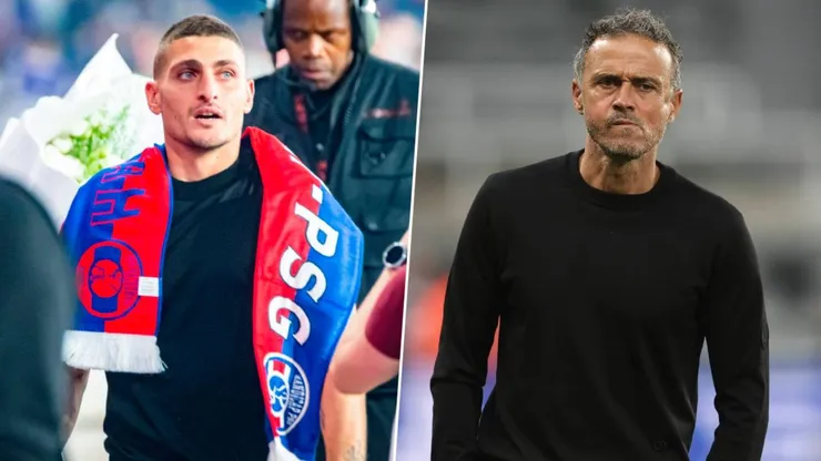 Marco Verratti habló de su última reunión con Luis Enrique