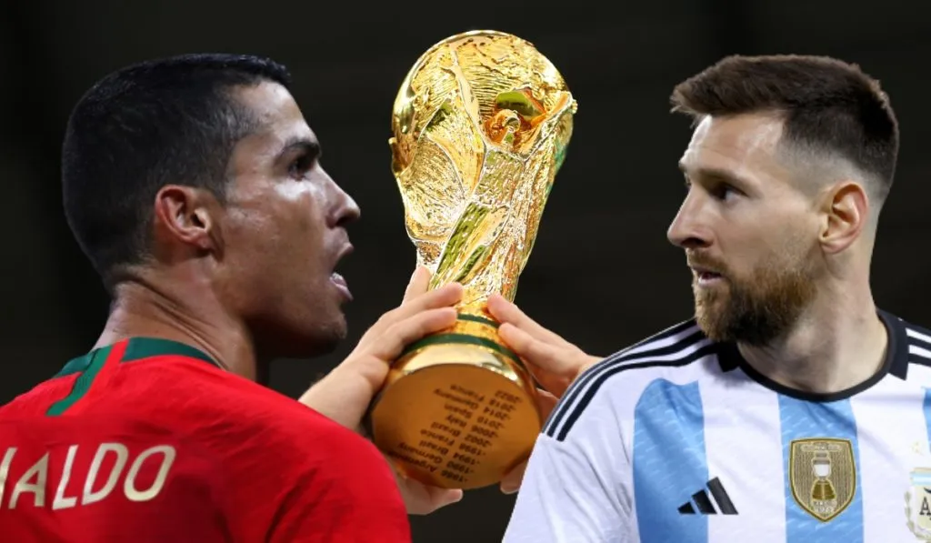 Cristiano y Messi han jugado cinco Mundiales. (Foto: Getty Images)