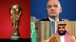 Mundial, Gianni Infantino y Mohamed Bin Salman.