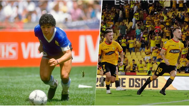 Maradona estuvo cerca de llegar a Barcelona SC