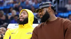 Anthony Davis y LeBron James.