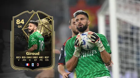Olivier Giroud recibió una carta de portero en el EA FC 24