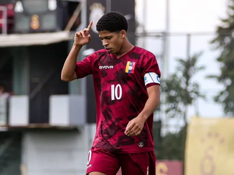 David Martínez, el juvenil de La Vinotinto que se lleva las miradas