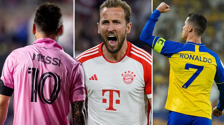 Harry Kane pretende seguir los pasos de Messi y Cristiano Ronaldo
