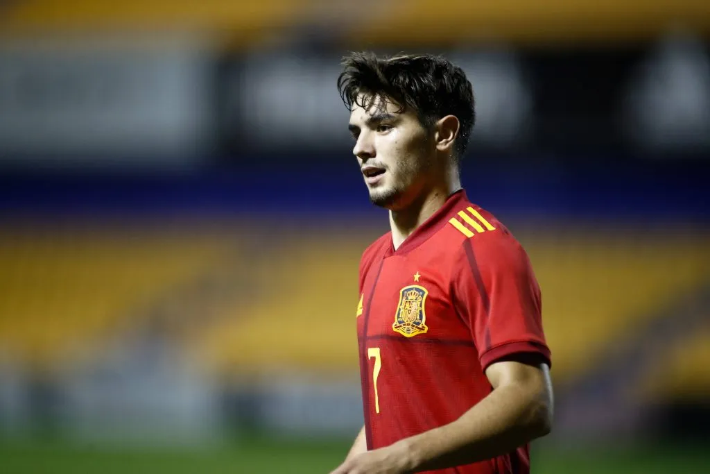 Brahim Díaz representando a España en el Europeo Sub-21 de 2020 (IMAGO / ZUMA Wire)