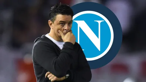 Marcelo Gallardo fue tildado de "outsider" y de "menos conocido" por un medio italiano que informaba sobre un supuesto interés del Napoli por contratar al entrenador argentino. Getty Images.