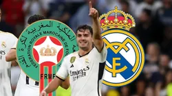 Brahim Díaz se perderá cinco partidos del Real Madrid por LaLiga si lo convoca Marruecos para la Copa África. Getty Images.