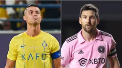 Cristiano Ronaldo vs. Lionel Messi.