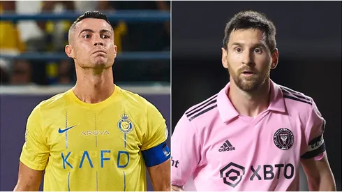 Cristiano Ronaldo vs. Lionel Messi.