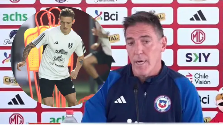 Eduardo Berizzo fue drástico con el tema Oliver Sonne en Perú