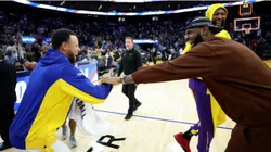 Stephen Curry y LeBron James