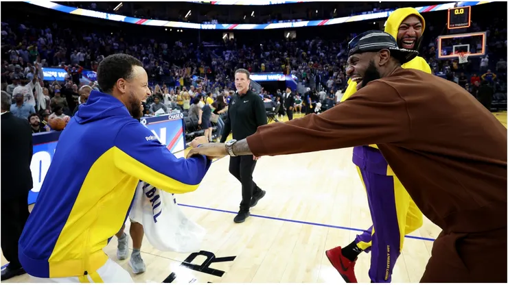 Stephen Curry y LeBron James