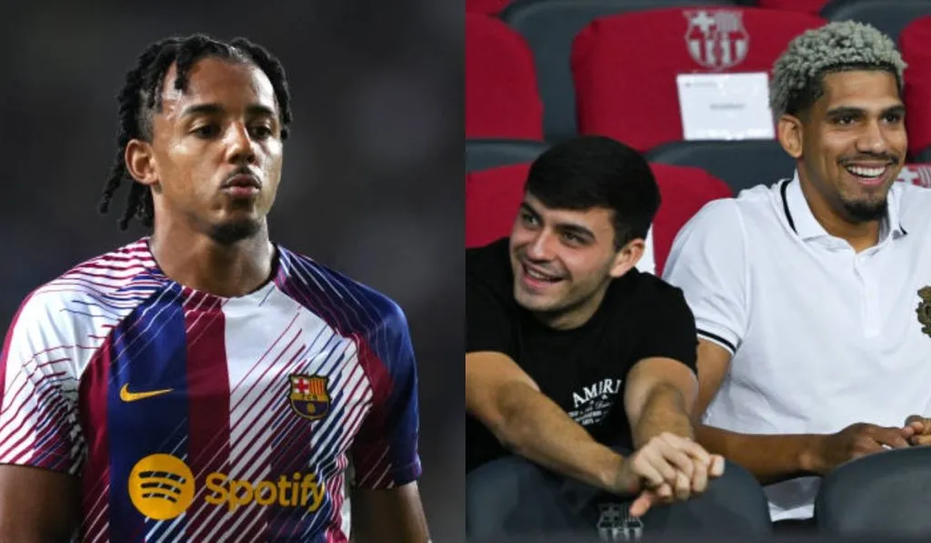 Jules Koundé, Pedri y Ronald Araújo: Getty Images