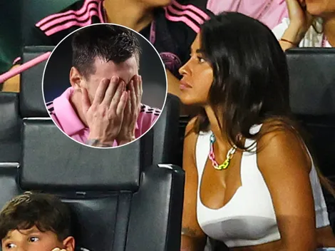 El primer mensaje para Antonela tras la eliminación de Messi e Inter Miami