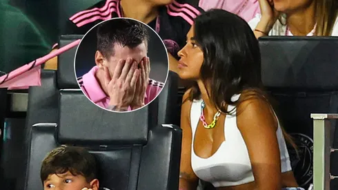 Lionel Messi y Antonela Rocuzzo.