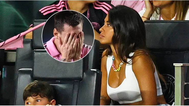 Lionel Messi y Antonela Rocuzzo.