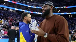 Stephen Curry y LeBron James.