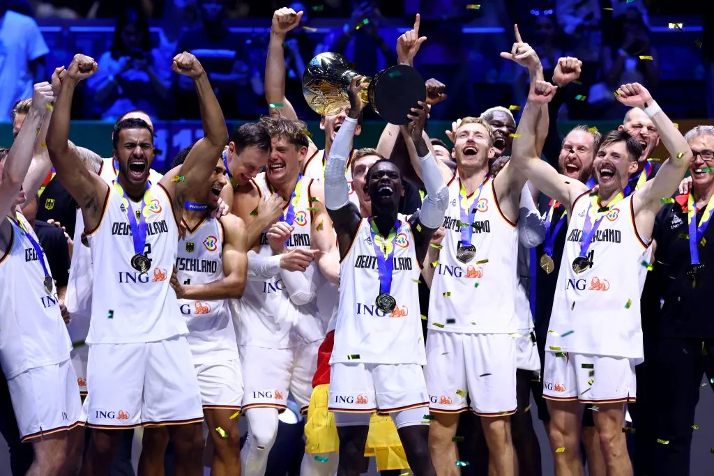 Alemania fue el último campeón del Mundial de Básquet masculino.