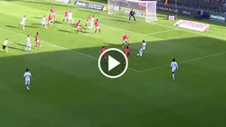 El delantero ecuatoriano anotó un gran gol