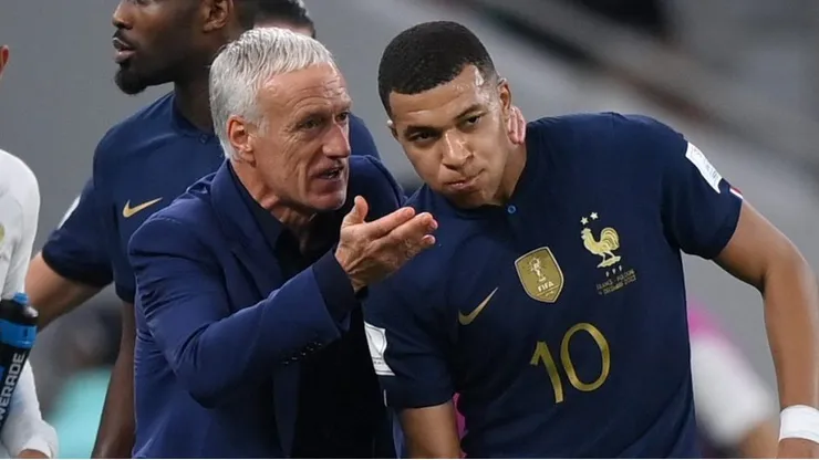 Didier Deschamps dijo que Kylian Mbappé tiene derecho a estar bajo después de lo que pasó durante el verano con el PSG. Getty Images.