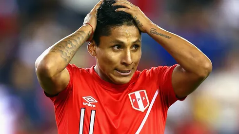 FOXBORO, MA - JUNE 12: Raul Ruidiaz #11 of Peru reacts in the second half against Brazil during a 2016 Copa America Centenario Group B match at Gillette Stadium on June 12, 2016 in Foxboro, Massachusetts. (Photo by Tim Bradbury/Getty Images)