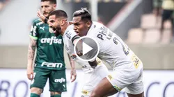 Gol de Tomás Rincón para la remontada de Santos ante Palmeiras