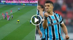 VIDEO | Luis Suárez facturó de tiro libre en el clásico Gaúcho