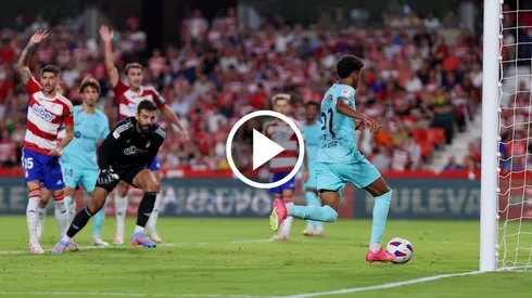 VIDEO | ¡Solo 16 años! Lamine Yamal anota su primer gol para Barcelona