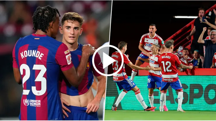 VIDEO | Gavi la perdió en campo de Barcelona y gol de Granada a los 17 segundos