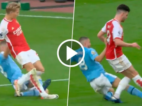 ¿ERA ROJA? Polémica por los patadones de Kovacic sobre Odegaard y Rice