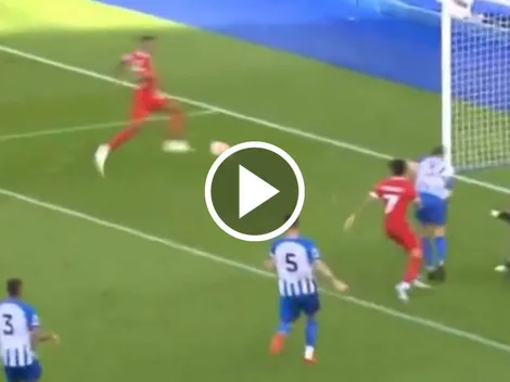 ¡No se puede creer! El gol que se come Gravenberch