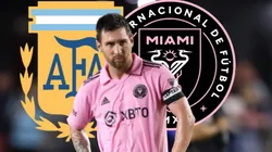 Lionel Messi tiene solo cinco partidos por delante entre el Inter Miami y la Selección Argentina en lo que queda del 2023. Getty Images.
